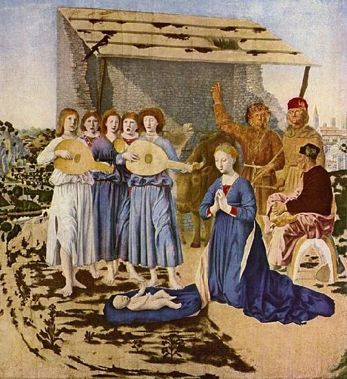 Piero della Francesca Geburt Christi oil painting image